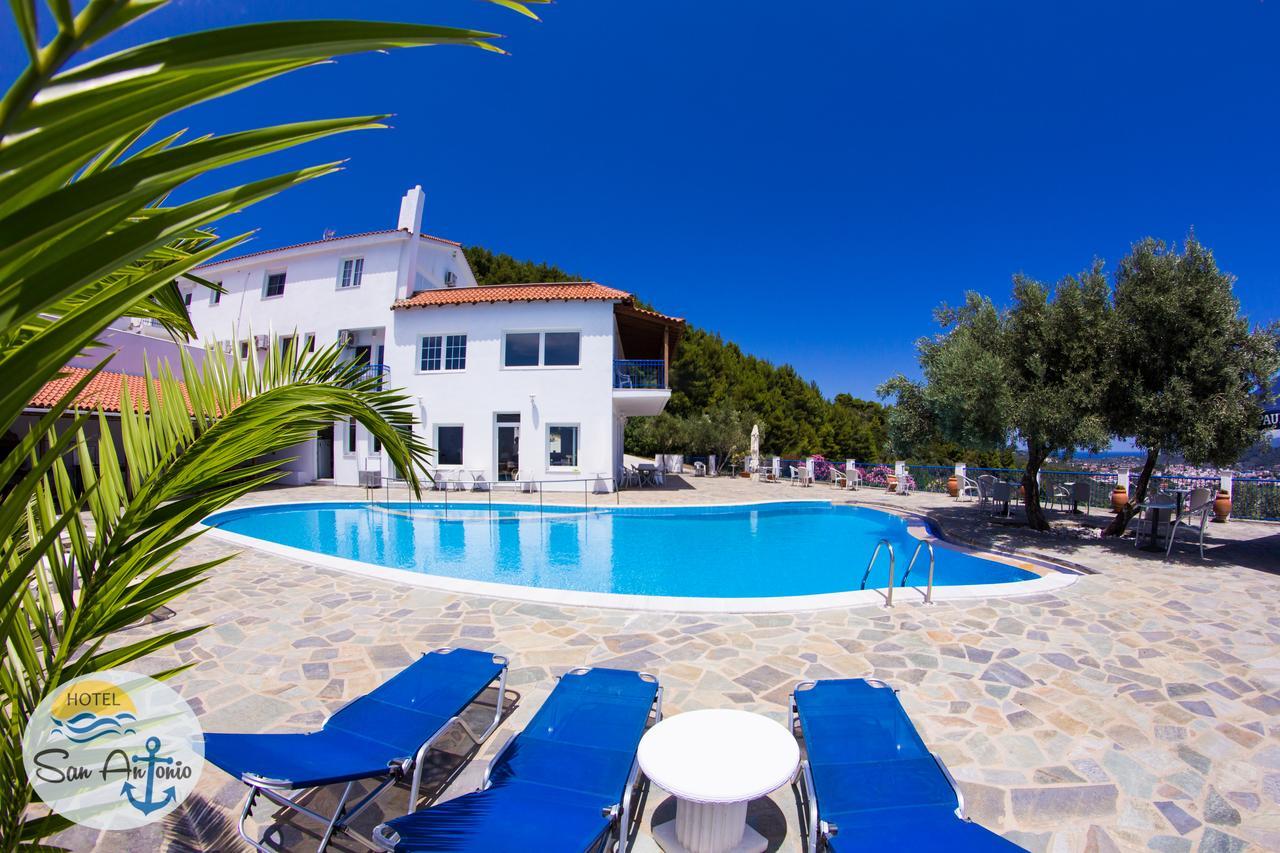 San Antonio Hotel & Apartments Megali Ammos  Bagian luar foto
