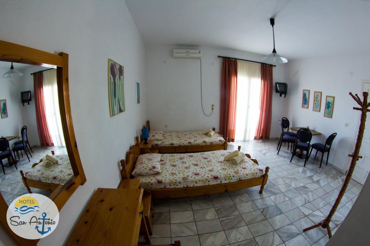San Antonio Hotel & Apartments Megali Ammos  Bagian luar foto