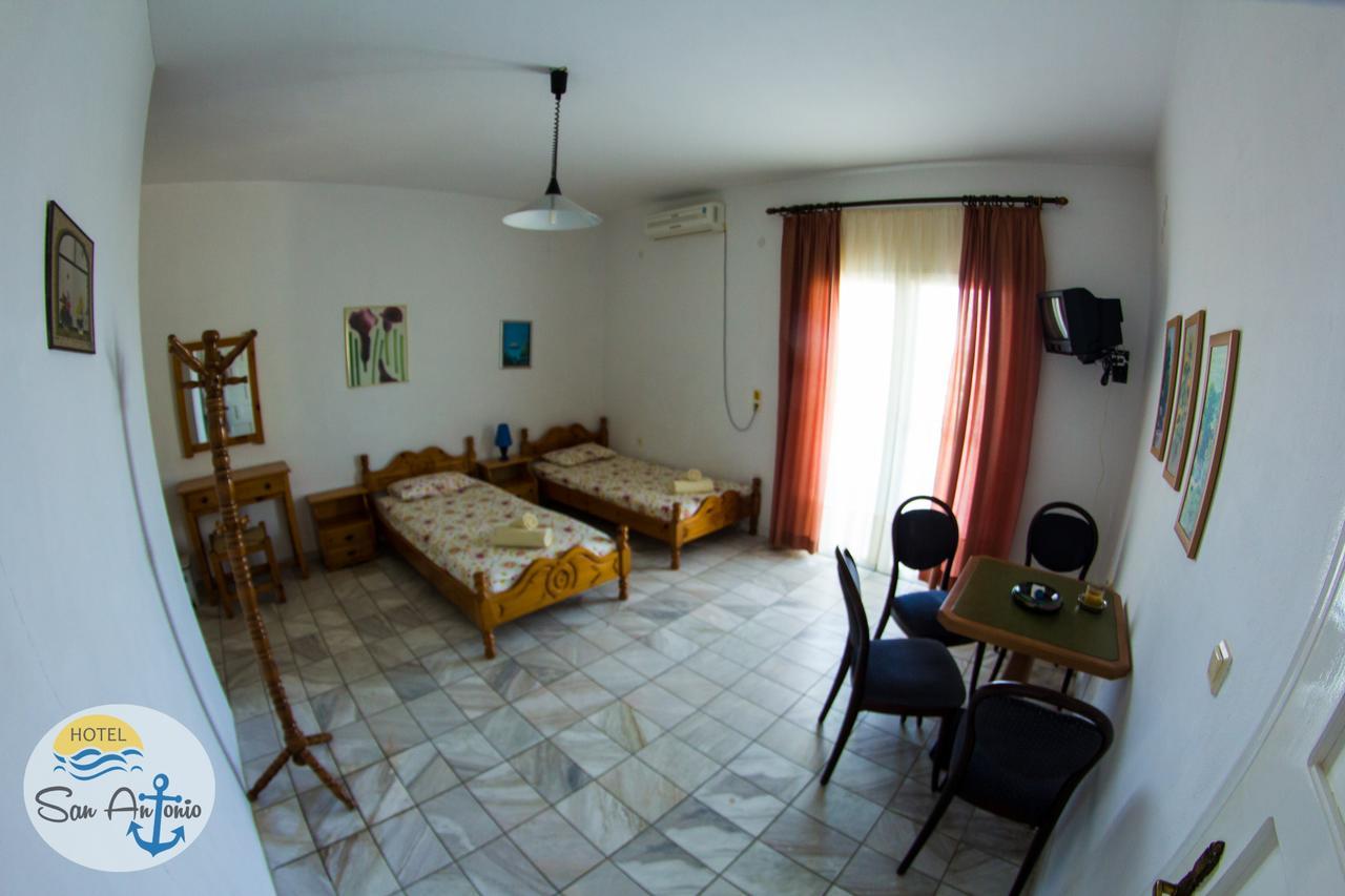 San Antonio Hotel & Apartments Megali Ammos  Bagian luar foto
