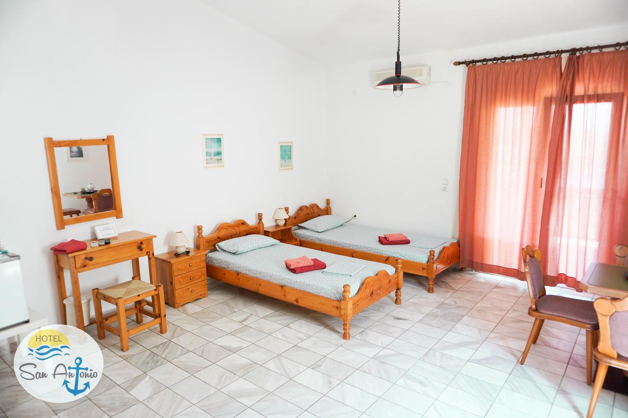 San Antonio Hotel & Apartments Megali Ammos  Bagian luar foto